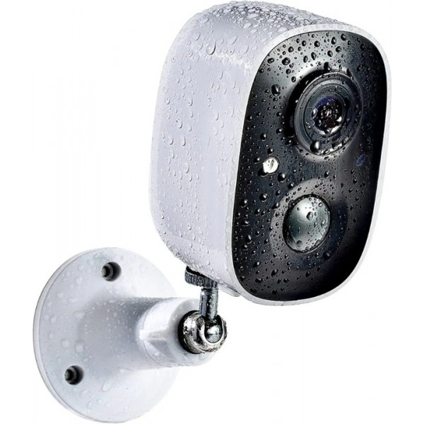 2MP Built-in Rechargeable Battery Waterproof Color Night Vision WIFI Security Camera with Solar Panel 型号:Q11-1